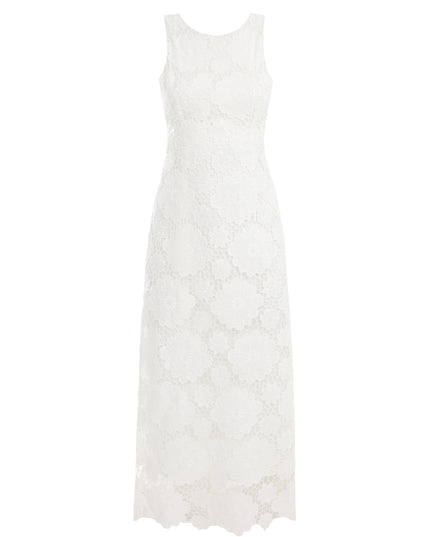 "PUT A BOW ON IT" GUIPURE SEQUIN DRESS
