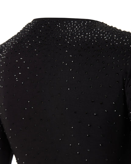 RHINESTONE EMBELLISHED BODYSUIT