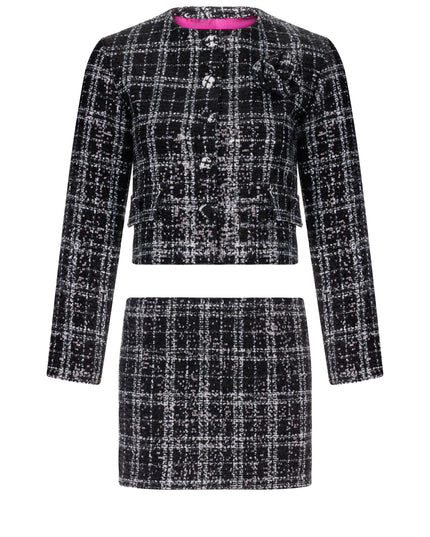 TAILORING TWEED SET IN SEQUIN