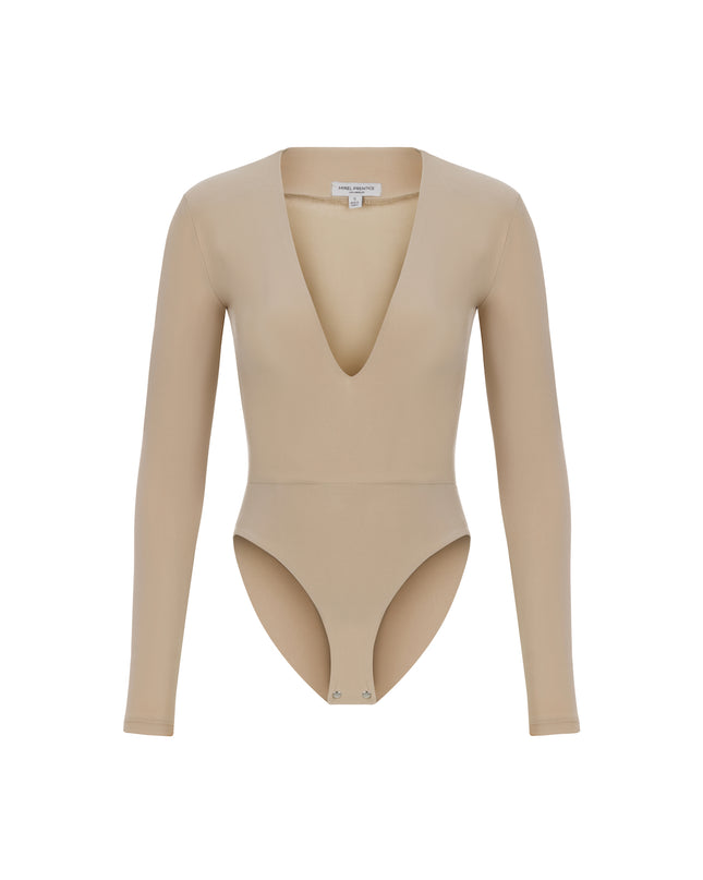 Shoulder pad bodysuit.